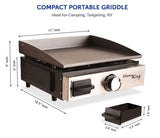 Flame King Cast Iron Griddle (MPN: YSNFM-HT-100NB)