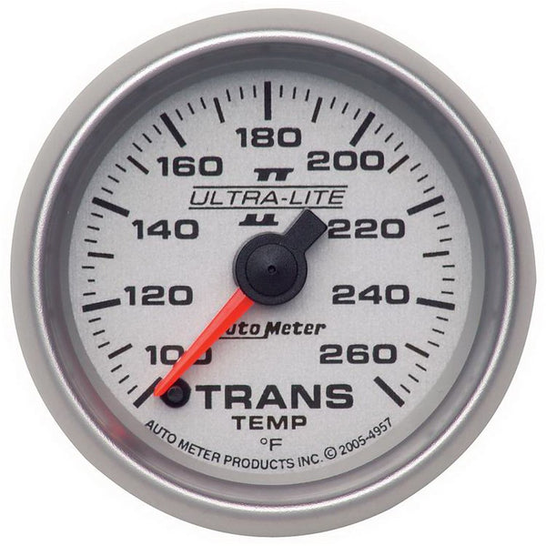 AutoMeter Ultra-Lite II Transmission Temperature Gauge (MPN: 4957)