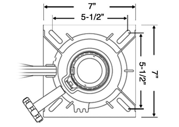 Springfield Marine Boat Seat Mount (MPN: 1100021-1)