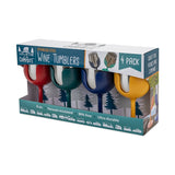 Camco Life Is Better At The Campsite Wine Tumblers (MPN: 53465)