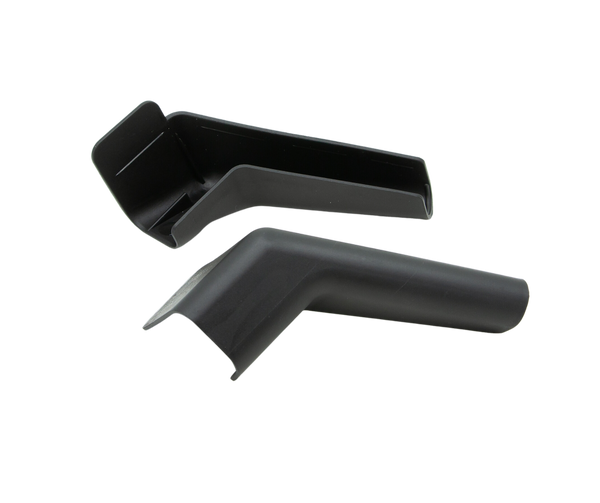 JR Products Drip Rail Gutter Spout (MPN: 655-FLEX-BK-A)