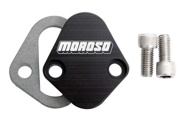 Moroso Fuel Pump Block Off Plate (MPN: 65396)