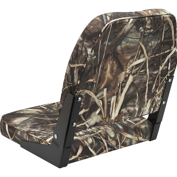 Attwood Marine Low Back Padded Fishing Seat (MPN: 98395CAMO)