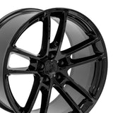 OE Wheels DG23 Gloss Black Aluminum Wheel (MPN: DG23-20100-5115-18B)