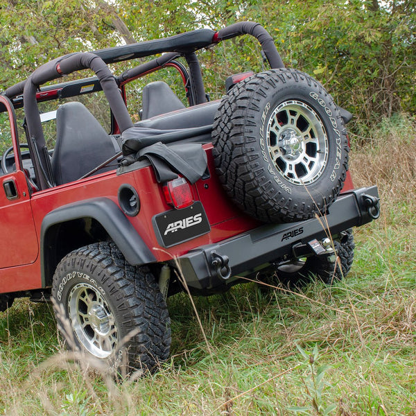 Aries TrailCrusher Jeep TJ Rear Bumper (MPN: 2157001)