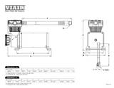VIAIR Air Compressor (MPN: AC-480C)