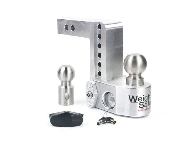 Weigh Safe Trailer Hitch Ball Mount (MPN: WS6-2)