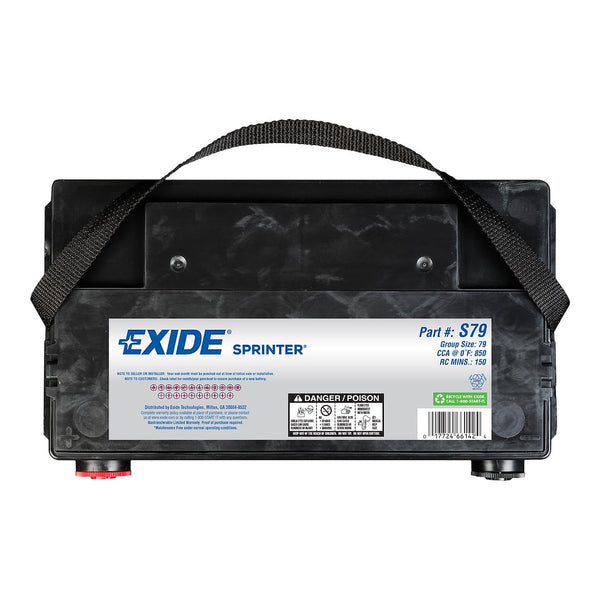 Exide Sprinter Classic Battery (MPN: S79)
