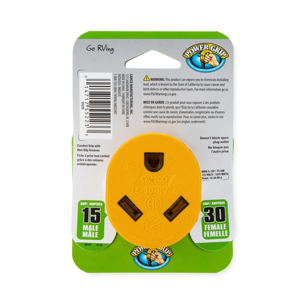 Power Cord Adapter for RVs (MPN: 55223)