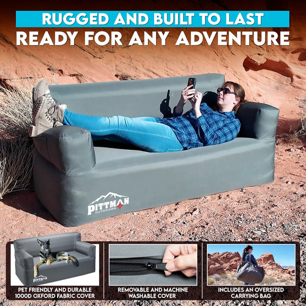 AirBedz Inflatable Couch (MPN: PPI-AIR_COUCH)