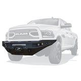 Westin Pro Series Front Bumper (MPN: 58-411195)