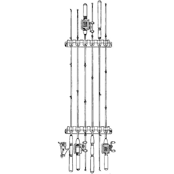 T-H Marine Fishing Rod Holder (MPN: FRH-1P-DP)