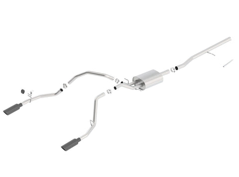 Borla ATAK Series Cat Back Exhaust System Kit (MPN: 140537BC)