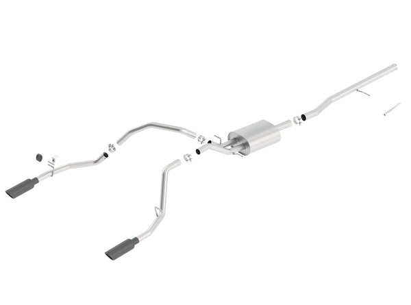 Borla ATAK Series Cat Back Exhaust System Kit (MPN: 140537BC)