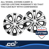 15 Inch Wheel Cover Set with 5 Split Spoke Design (MPN: IWC52615SC)
