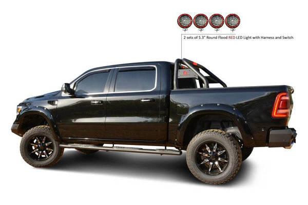 Black Horse Off Road Truck Bed Bar (MPN: RB002BK-PLFR)