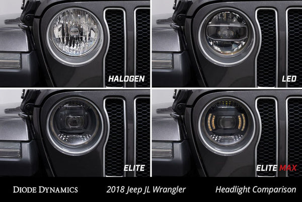 Diode Dynamics Elite Series LED Headlight Assembly (MPN: DD5166)
