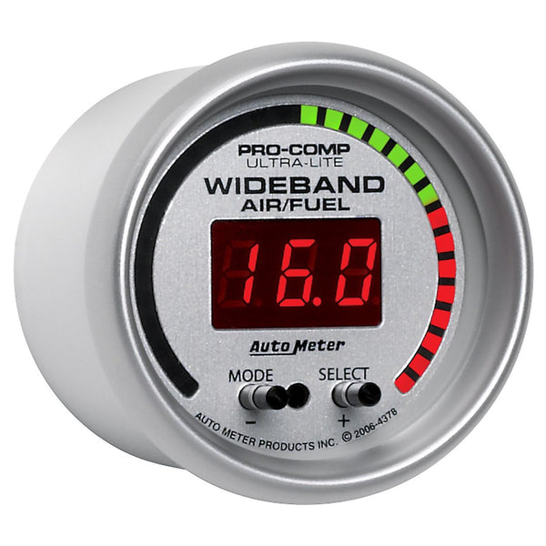 AutoMeter Ultra-Lite Air Fuel Ratio Gauge (MPN: 4378)