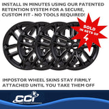 Coast To Coast Impostor Wheel Skin (MPN: IMP484BLK)