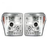 Recon Projector Headlights For Ford Superduty (MPN: 264272CLCC)