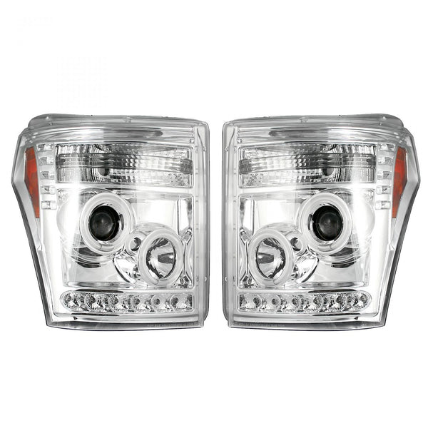 Recon Projector Headlights For Ford Superduty (MPN: 264272CLCC)