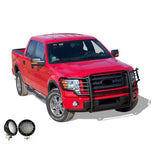 Black Horse Grille Guard Kit (MPN: 17FP30MA-PLFB)