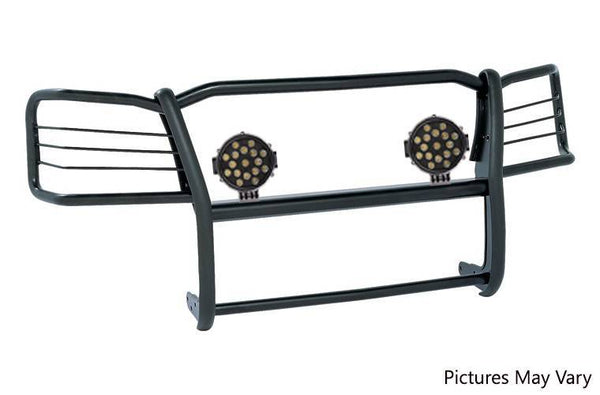 Black Horse Grille Guard Kit (MPN: 17GS10MA-PLB)