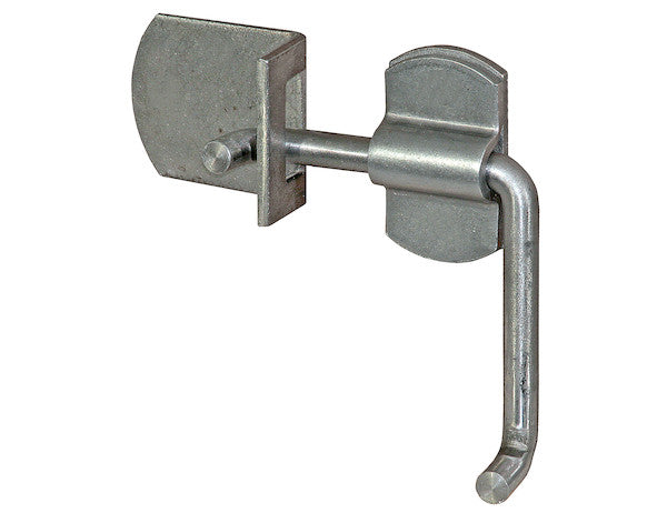 Door latch assembly for flat surface fastening (MPN: B2588W)