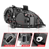 AnzoUSA Headlight Assembly (MPN: 131028)