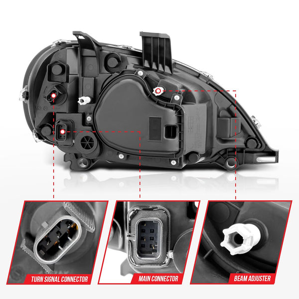 AnzoUSA Headlight Assembly (MPN: 131028)