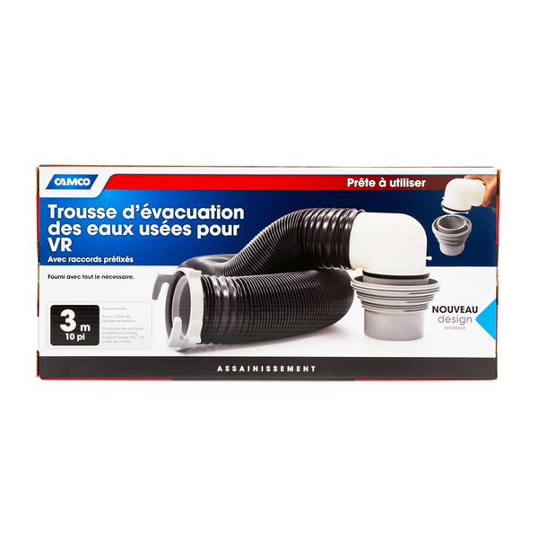 Camco 10 Foot RV Sewer Hose Kit (MPN: 39551)