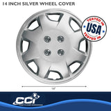 Coast To Coast 14 Inch Wheel Cover Set (MPN: IWC12414S)