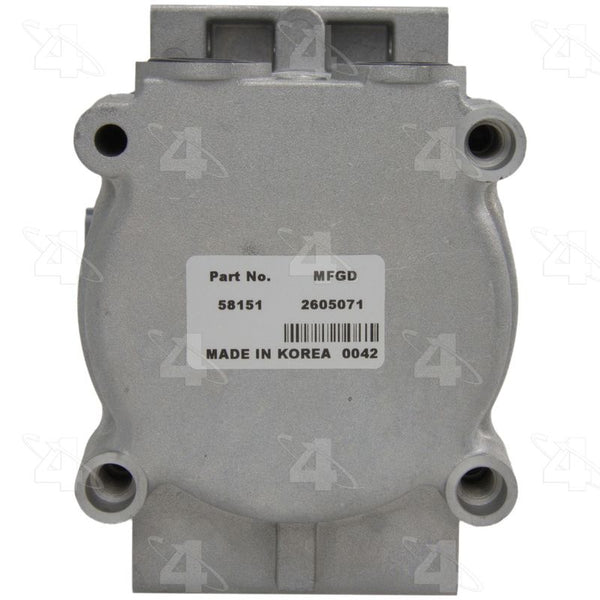 Four Seasons Air Conditioner Compressor (MPN: 58151)