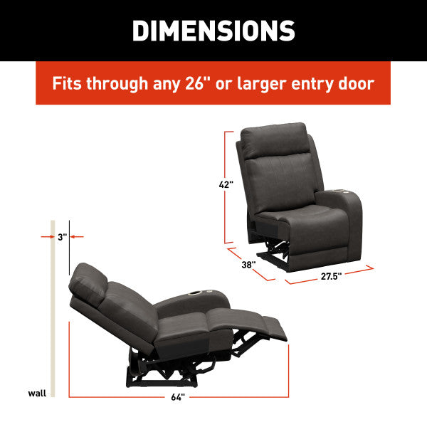 Thomas Payne Seismic Theater Series Recliner (MPN: 2024044201)