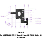 Gen-Y Hitch Torsion-Flex Drop Hitch (MPN: GH-1016)