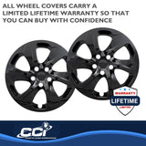 17 Inch Gloss Black Wheel Cover Set (MPN: IWC53917BLK)