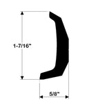 Taco Boat Rub Rail (MPN: V21-3671BKA20D2)