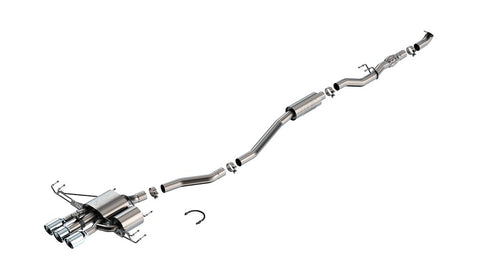 Borla S-Type Cat-Back Exhaust System (MPN: 140986)