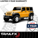 TrailFX Nerf Bar 4 Inch Oval Tube Side Steps (MPN: A1510B)
