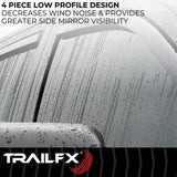 TrailFX TFX 4-PC Window Vents (MPN: 4109IC)