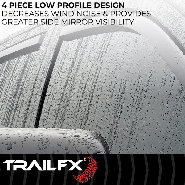 TrailFX TFX 4-PC Window Vents (MPN: 4109IC)