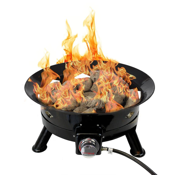 Flame King Portable Propane Fire Pit (MPN: FKG6502D)