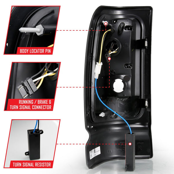 ANZO USA Tail Light Assembly (MPN: 311341)