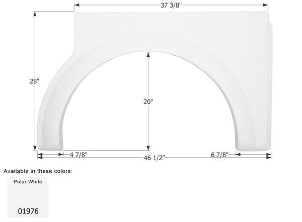 Icon Fender Skirt for Damon Daybreak Models (MPN: 01976)