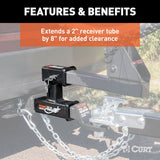 CURT Trailer Hitch Extension (MPN: 45792)