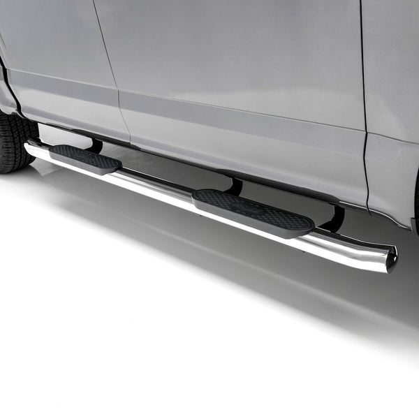 Aries 4 Inch Oval Nerf Bar With Step Pads (MPN: S223016-2)