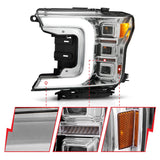 AnzoUSA LED Projector Beam Headlight Assembly (MPN: 111521)