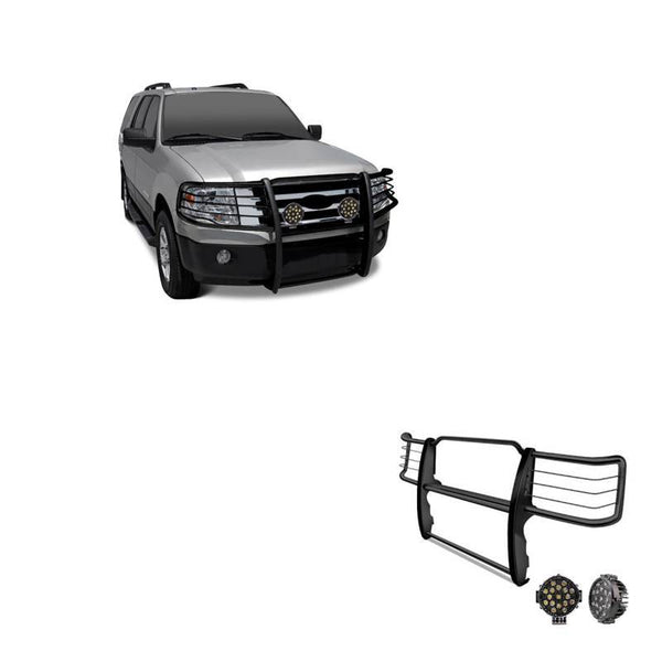 Black Horse Grille Guard Kit (MPN: 17F80218MA-PLB)