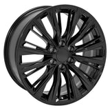 OE Wheels CA93 Gloss Black Wheel (MPN: CA93-22090-6550-28B)
