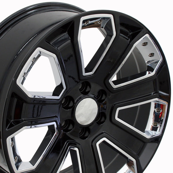 OE Wheels CV93B Aluminum Wheel (MPN: CV93B-22090-6550-24B-IC)
